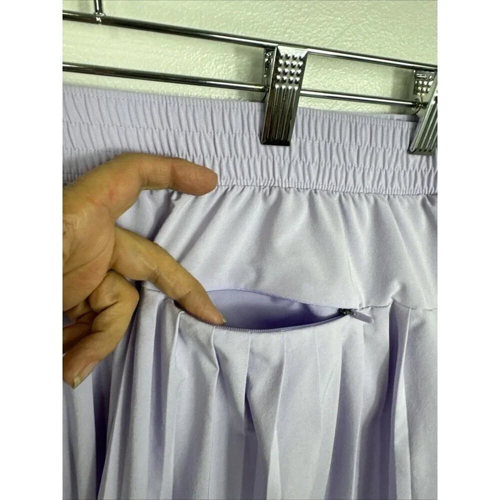 Calia by Carrie Underwood Women's XXL Pleated Back Skort‎ Lavender EUC